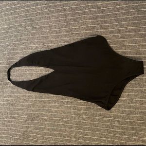 American Apparel Black Bodysuit